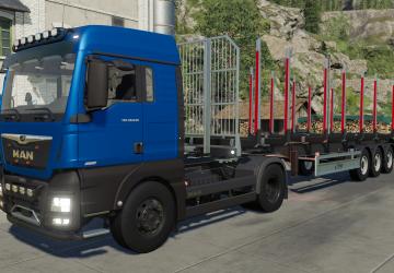 Мод MAN TGX версия 1.0.0.0 для Farming Simulator 2019 (v1.6.x)