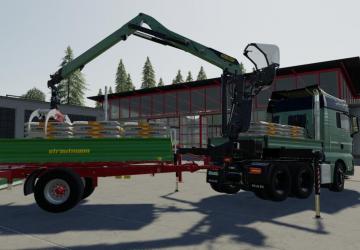 Мод MAN TGX Semi-Truck Pack версия 1.1.0.1 для Farming Simulator 2019 (v1.6.x)