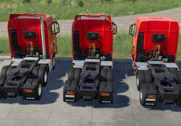 Мод MAN TGX Semi-Truck Pack версия 1.0.0.0 для Farming Simulator 2019 (v1.6.x)