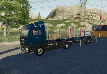 Мод MAN Transport Pack версия 1.2.0.0 для Farming Simulator 2019 (v1.7.x)