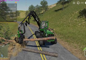 Мод Manual Cutting for Wood Harvester версия 1.0 для Farming Simulator 2019 (v1.2.0.1)
