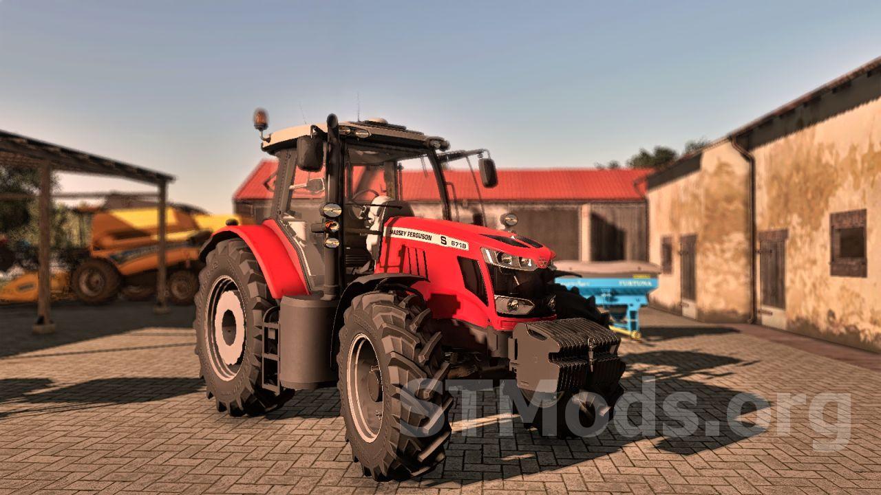 Скачать мод Massey Ferguson 6700s Series версия 1000 для Farming Simulator 2019 5987