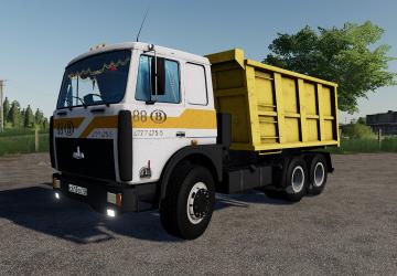 Мод МАЗ-5516 версия 1.0.0.0 для Farming Simulator 2019 (v1.5.x)