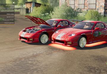 Мод Mazda RX7 версия 1.0 для Farming Simulator 2019 (v1.6.0.0)