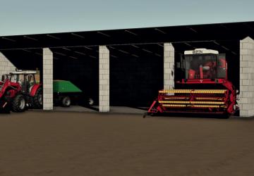 Мод Medium Garage версия 1.0.0.0 для Farming Simulator 2019 (v1.7.x)