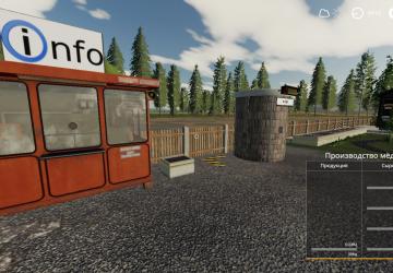 Мод Мёдовая фабрика версия 1.0.6 для Farming Simulator 2019 (v1.5х)