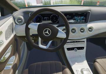 Мод Mercedes-Benz CLS 2018 версия 1.0.0.0 для Farming Simulator 2019 (v1.4х)