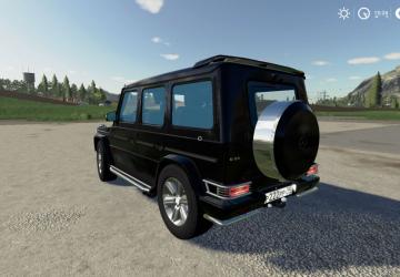 Мод Mercedes-Benz G55 AMG версия 1.0 для Farming Simulator 2019 (v1.4.1.0)