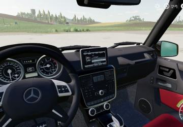 Мод Mercedes-Benz G55 AMG версия 1.0 для Farming Simulator 2019 (v1.4.1.0)
