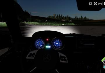 Мод Mercedes-Benz G55 AMG версия 1.0 для Farming Simulator 2019 (v1.4.1.0)
