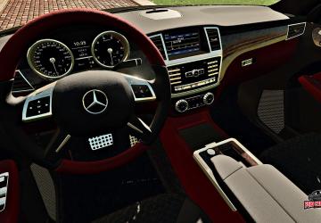 Мод Mercedes-Benz ML350 версия 1.0.0.0 для Farming Simulator 2019 (v1.7.x)