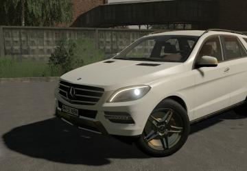 Мод Mercedes-Benz ML350 версия 1.0.0.0 для Farming Simulator 2019 (v1.7.x)