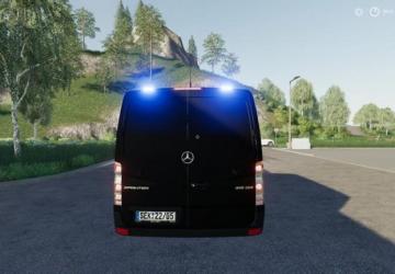 Мод Mercedes Benz Sprinter 2014 Sek версия 1.0.0.0 для Farming Simulator 2019