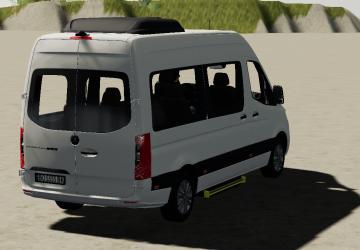 Мод Mercedes-Benz Sprinter Tourer 2019 - Переделка v1.1 для Farming Simulator 2019 (vv1.4.x)