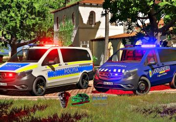 Мод Mercedes-Benz Vito версия 1.0.0.0 для Farming Simulator 2019 (v1.7x)