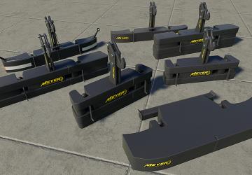 Мод Meyer Weight Package версия 1.1.0.0 для Farming Simulator 2019