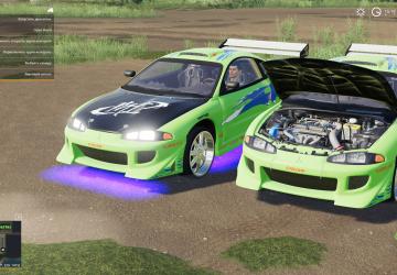Мод Mitsubishi Eclipse версия 1.0 для Farming Simulator 2019 (v1.6.0.0)