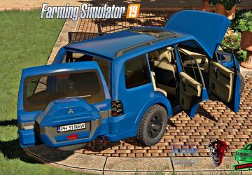 Мод Mitsubishi Pajero версия 1.0.0.0 для Farming Simulator 2019 (v1.5x)