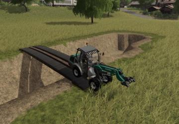 Мод Mobile Bridge For Frontloader версия 1.0 для Farming Simulator 2019 (v1.6.0.0)