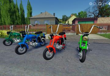 Мод Мопед Romet Pony M2 версия 1.0 для Farming Simulator 2019 (v1.7.x)
