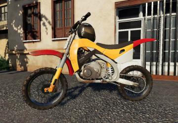 Мод Motocross Dirt Bike версия 1.0.0.0 для Farming Simulator 2019 (v1.6.0.0)