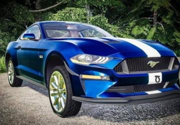Мод Mustang GT 2018 версия 1.0.0.0 для Farming Simulator 2019