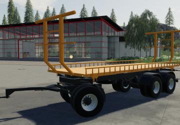 Мод Nefaz Bale Trailer версия 1.2.0.0 для Farming Simulator 2019 (v1.7.x)