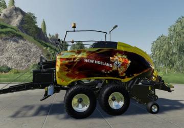 Мод NEW HOLLAND BB1290 TH01 версия 1.0.0.0 для Farming Simulator 2019 (v1.3.х)