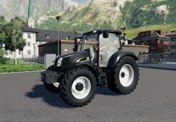 Мод New Holland T6000 Series версия 1.0 для Farming Simulator 2019 (v1.7.x)