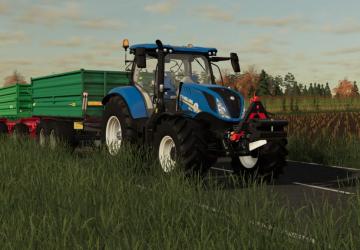 Мод New Holland T6 версия 1.0.0.0 для Farming Simulator 2019 (v1.5.x)