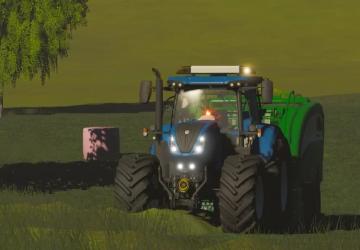 Мод New Holland T7 версия 1.0 для Farming Simulator 2019