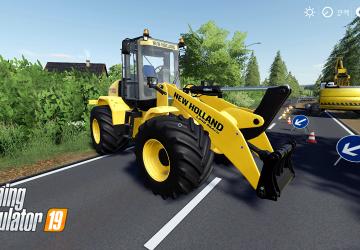 Мод New Holland W170C версия 1.2 для Farming Simulator 2019 (vFS19)