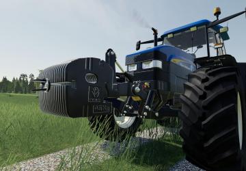 Мод New Holland Weight версия 1.0 для Farming Simulator 2019 (v1.6.0.0)