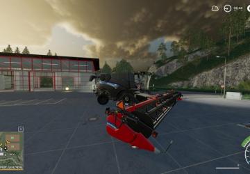 Мод NH CR1090 & Superflexdraper 45FT версия 1.0 для Farming Simulator 2019 (v1.1.0.0)