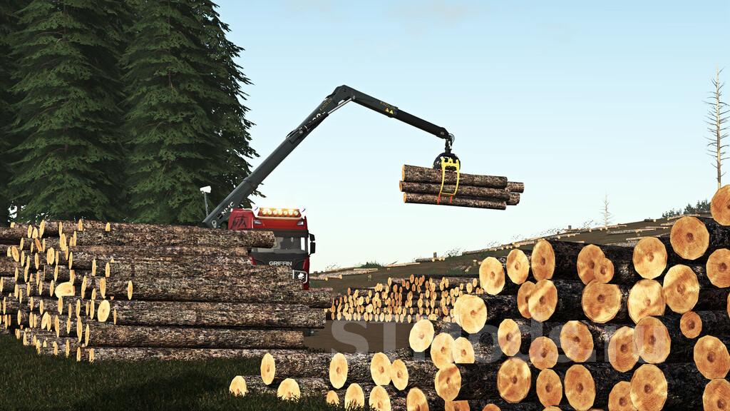 Скачать мод Nmc Timber Loader версия 1010 для Farming Simulator 2019 V16x 1004