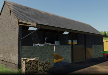 Мод Old European Style Storage Barn версия 1.0.0.0 для Farming Simulator 2019