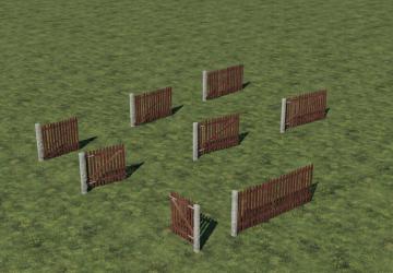 Мод Old Fence And Gates версия 1.0.0.0 для Farming Simulator 2019