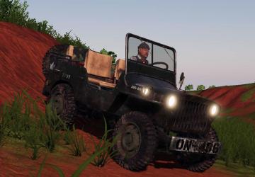 Мод Old Willys Jeep версия 1.0.0.0 для Farming Simulator 2019 (v1.7.1.0)