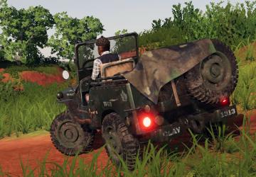 Мод Old Willys Jeep версия 1.0.0.0 для Farming Simulator 2019 (v1.7.1.0)