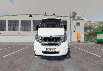 Мод Opel Movano VanTruck версия 1.0.0.0 для Farming Simulator 2019