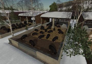 Мод Outdoor Piglet Husbandry версия 1.0.0.0 для Farming Simulator 2019 (v1.5.х)