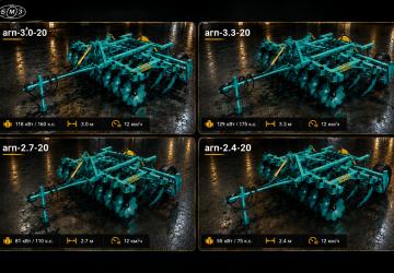 Мод Пак АГП - Конвертация версия 2.0.0.0 для Farming Simulator 2019 (v1.7.1.0)