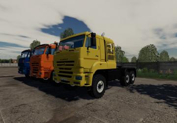 Мод Пак КамАЗ-65228 версия 1.1 для Farming Simulator 2019 (v1.4.x)