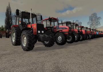 Мод Пак тракторов МТЗ версия 1.0 для Farming Simulator 2019 (v1.7.1.0)