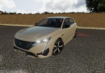 Мод Peugeot 308 2022 версия 6.0.0.0 для Farming Simulator 2019