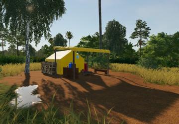 Мод Pioneer Tent версия 1.0.0.0 для Farming Simulator 2019