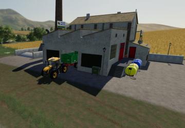 Мод Placeable Factories Pellet Pack версия 1.0.1.1 для Farming Simulator 2019