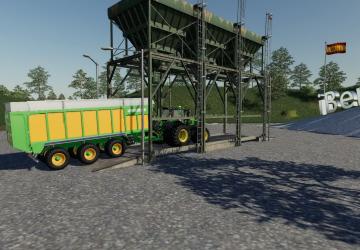 Мод Placeable Farm Silo версия 2.0.0.0 для Farming Simulator 2019