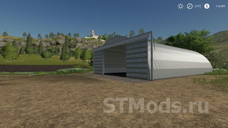 Скачать мод Placeable Quonset Shed версия 1000 для Farming Simulator 2019 V1100 8687