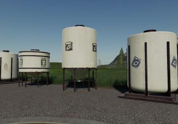 Мод Placeable Refill Tanks версия 1.3.2.0 для Farming Simulator 2019 (v1.5.х)